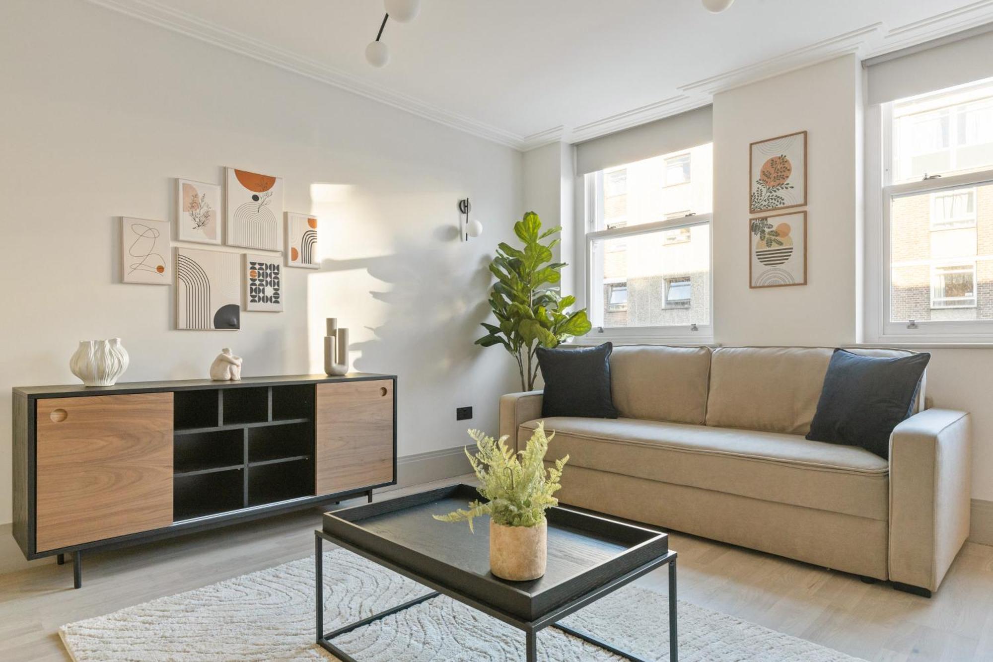 Modern Flat For 4 Ppl - 1min To Russel Square Tube *